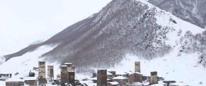 Svaneti'de Kış